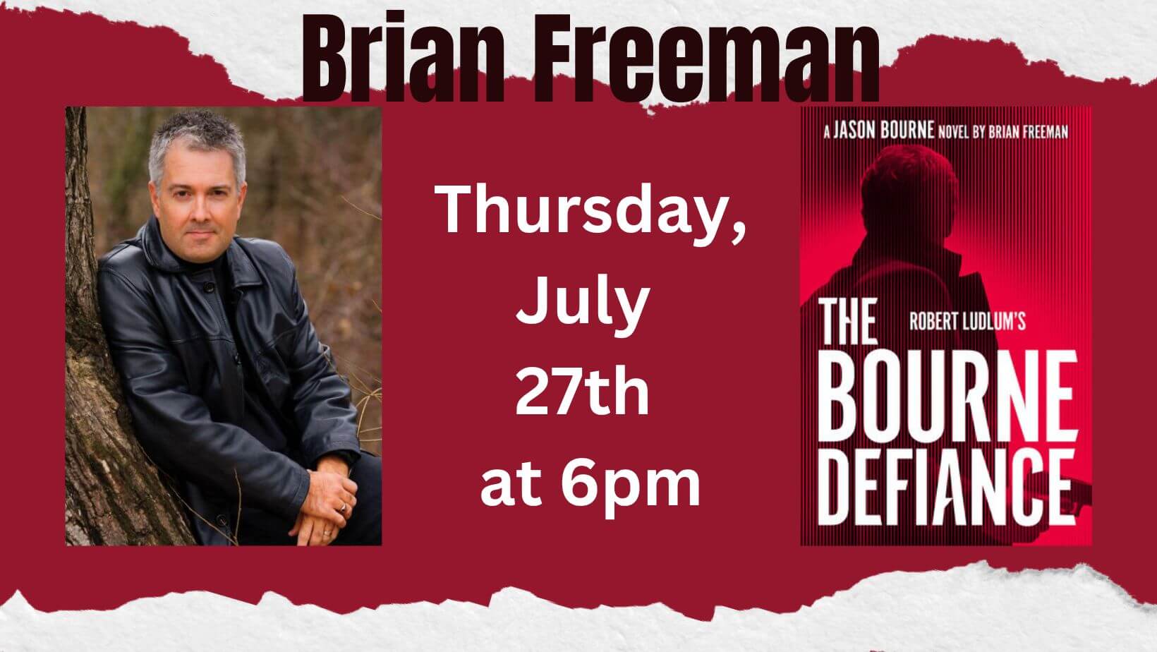 Brian Freeman presents The Bourne Defiance
