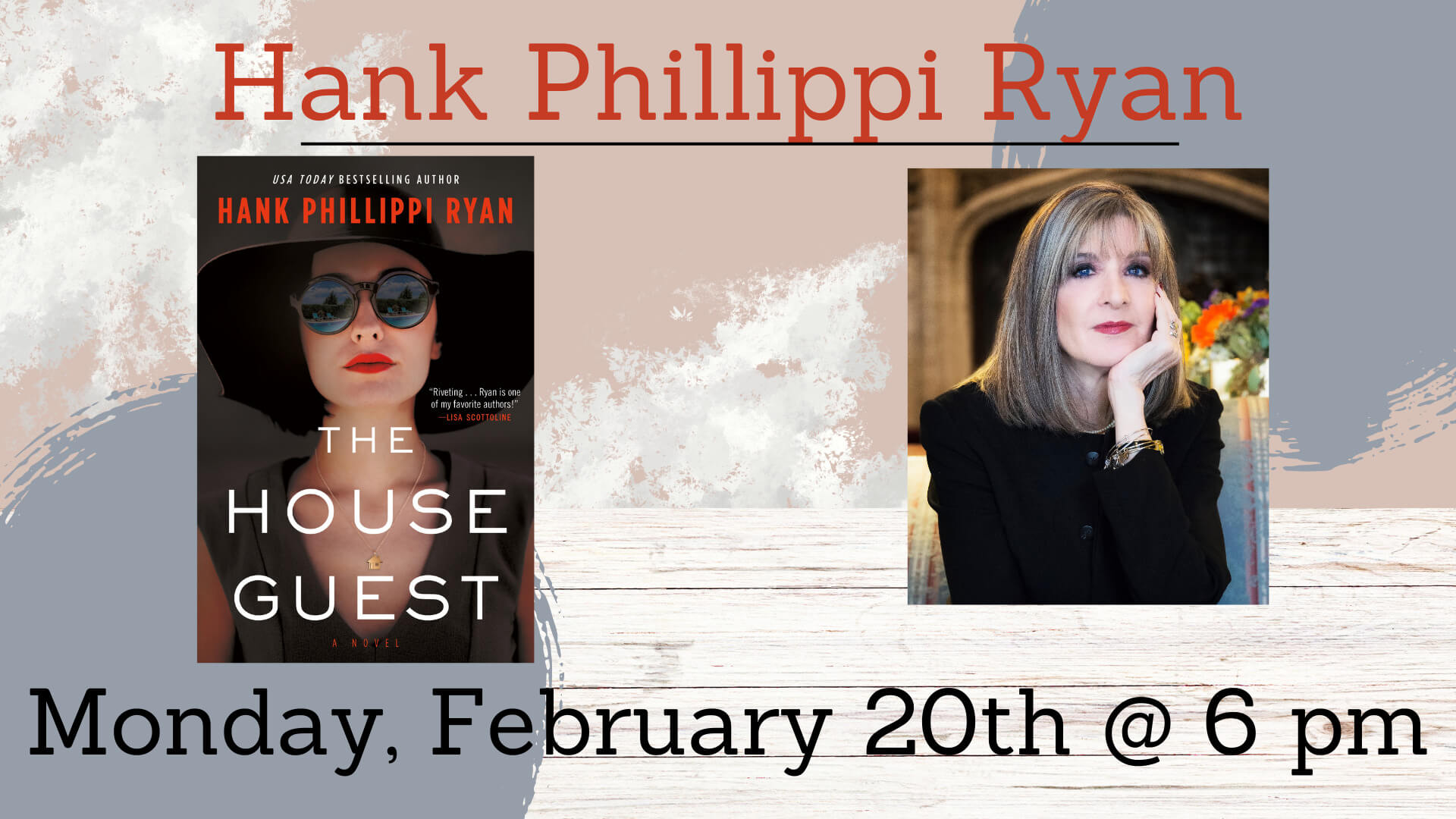 Hank Phillippi Ryan presents The House Guest
