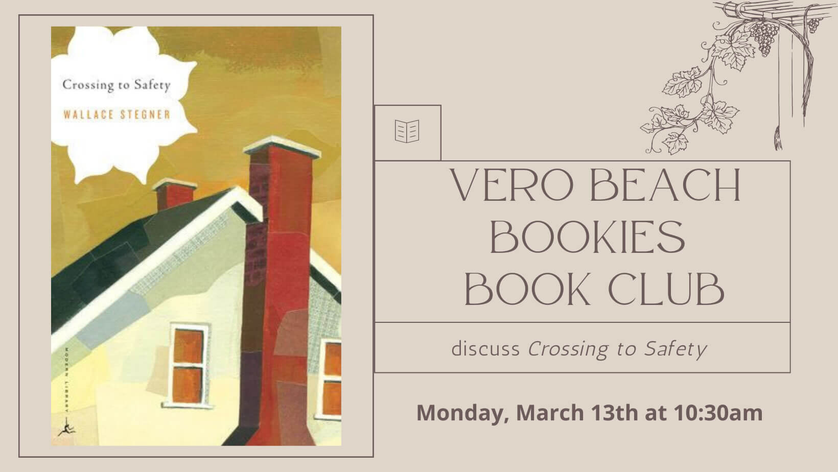 Vero Beach book club discusses Crossing To Safety by Wallace Stegner