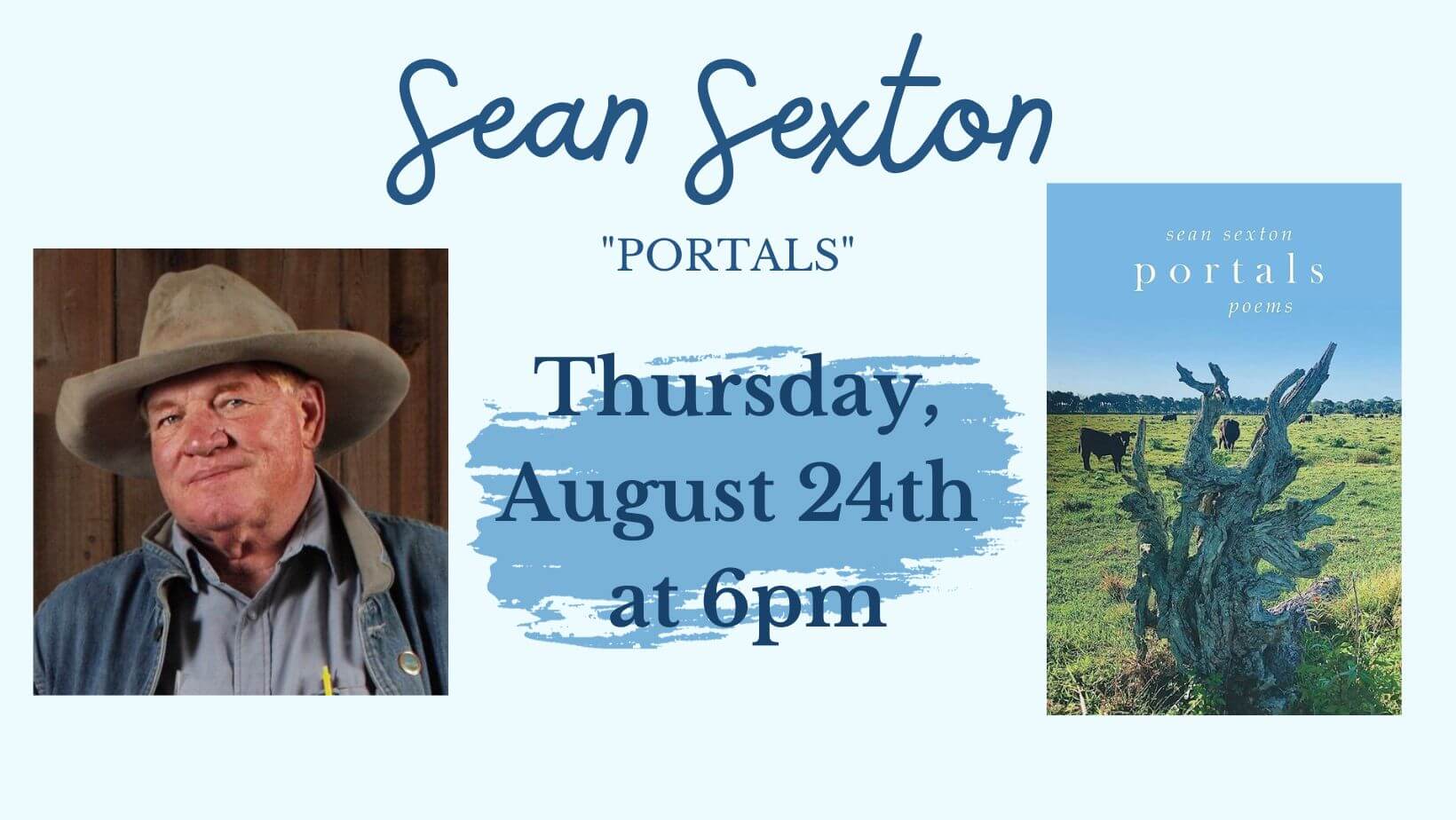 Sean Sexton presents Portals - Poems