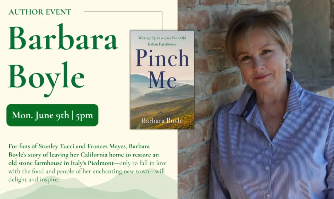 Barbara Boyle presenting Pinch Me