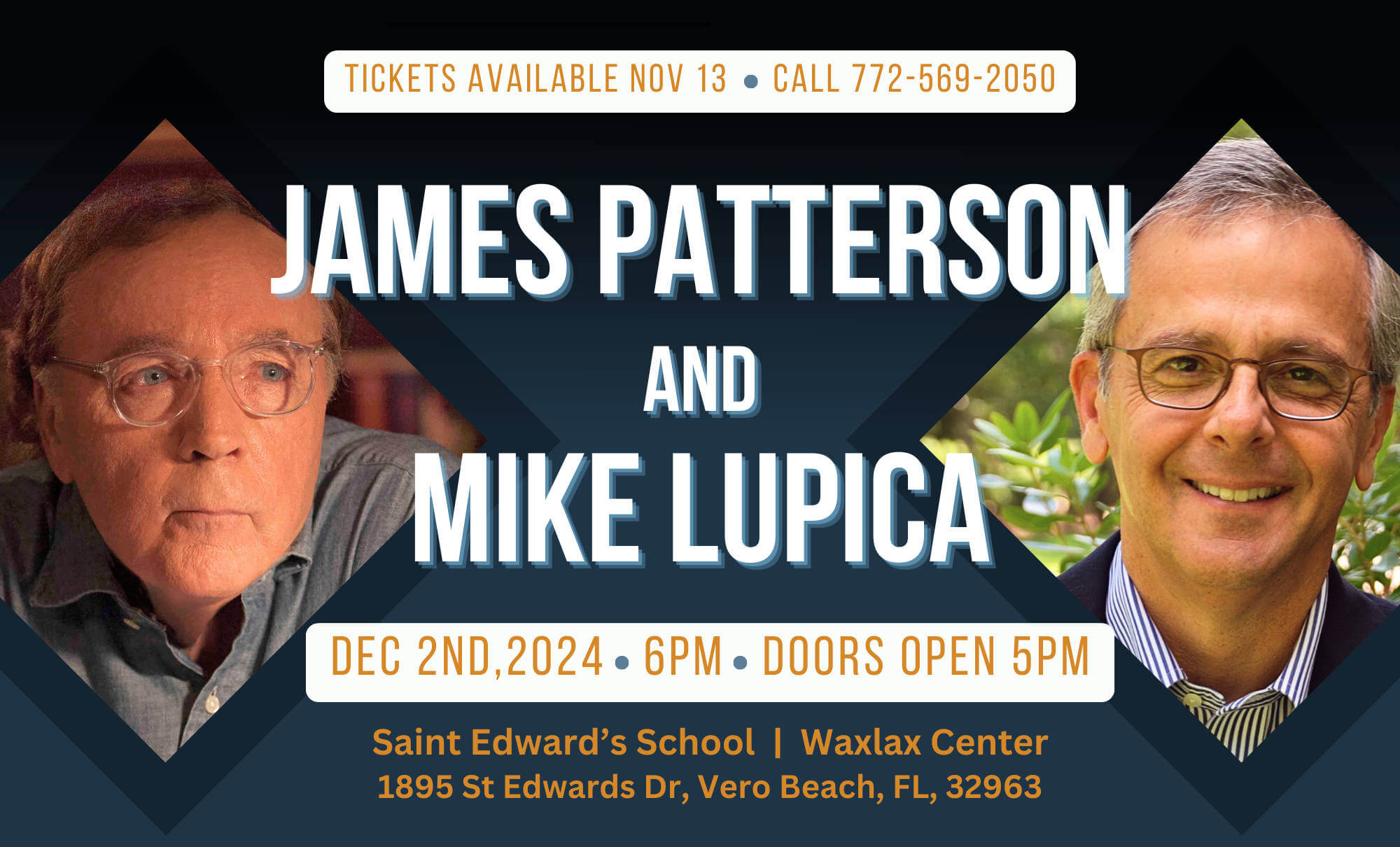 James Patterson and Mike Lupica