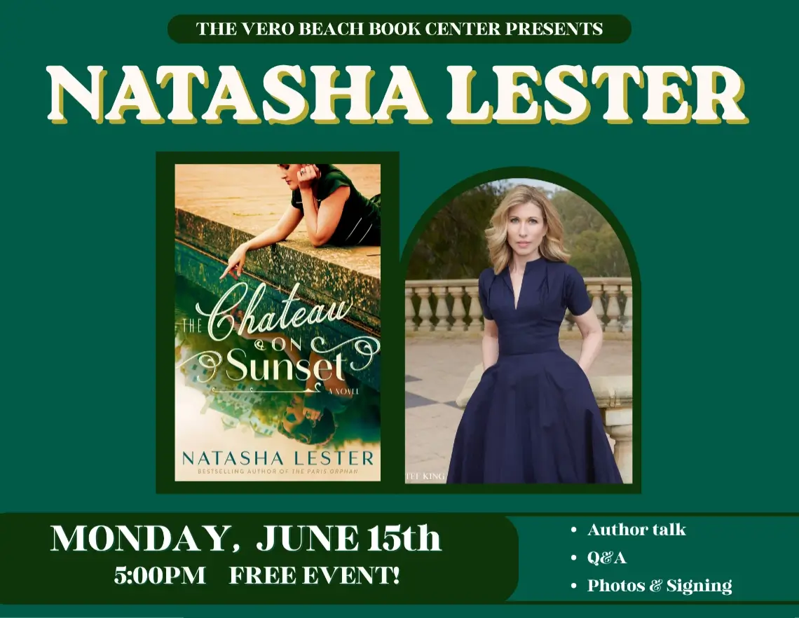 Natasha Lester presenting The Chateau on Sunset