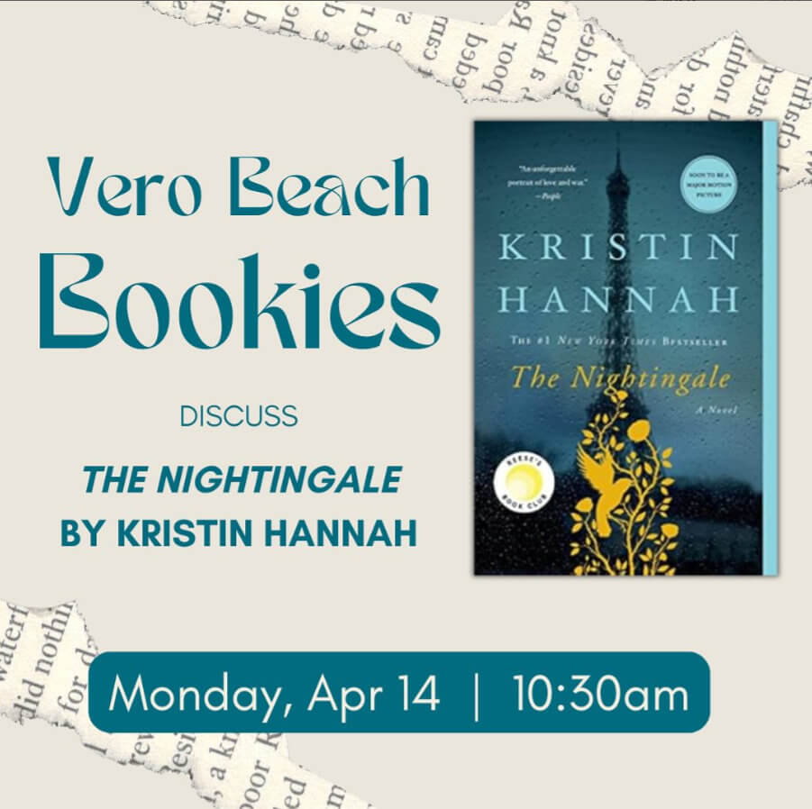 Vero Beach Reading Group discusses The Nightengale by Kristin Hannah